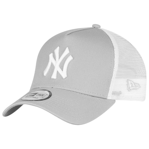 New Era Adjustable Trucker Cap - New York Yankees gris