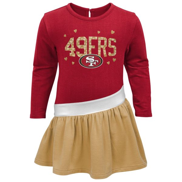 NFL Mädchen Tunika Jersey Kleid - San Francisco 49ers