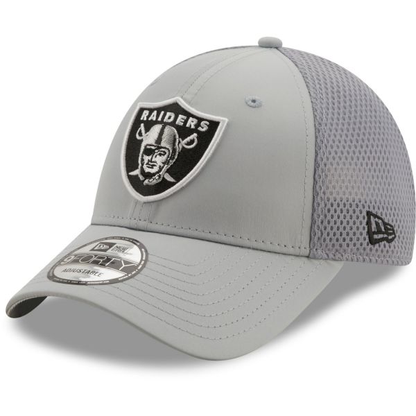 New Era 9Forty Clip-Back Cap - ARCH Las Vegas Raiders gris
