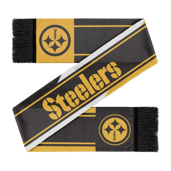 FOCO Winter Fan Écharpe NFL Colourwave Pittsburgh Steelers