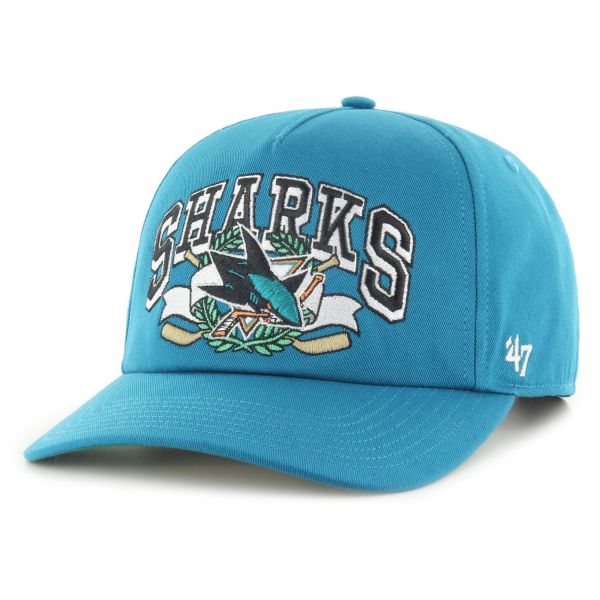 47 Brand Snapback Cap - LAUREL San Jose Sharks teal
