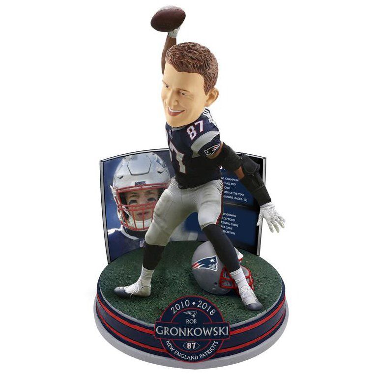 amfoo - Rob Gronkowski Bobblehead NFL New England Patriots