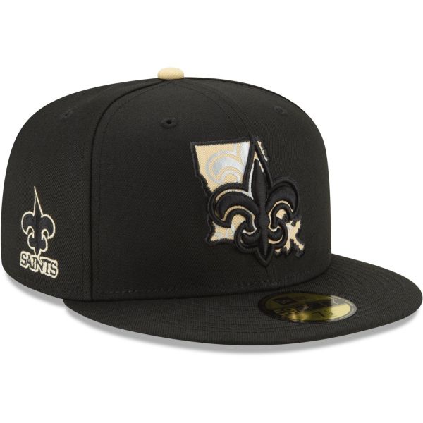 New Era 59Fifty Fitted Cap STATE New Orleans Saints