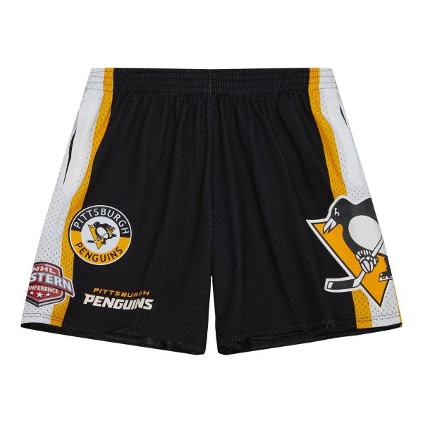 M&N NHL Pittsburgh Penguins Hometown Basketball Shorts
