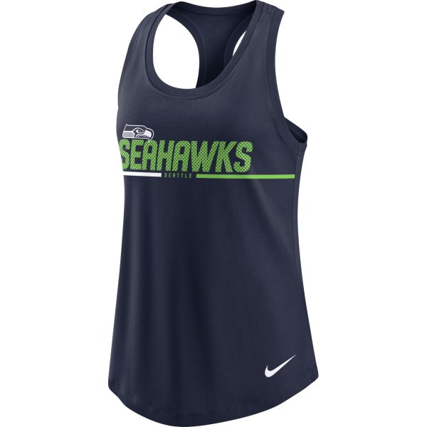 Nike Womens NFL Racerback Tank Top Seattle Seahawks
