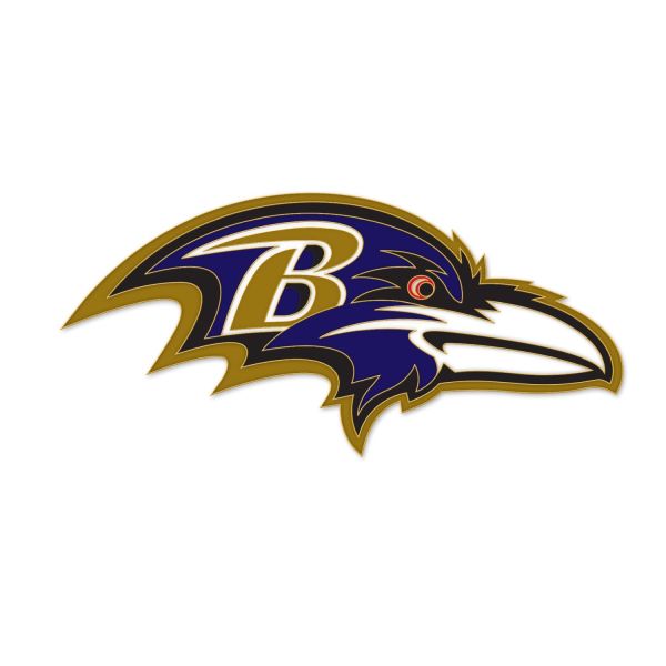 NFL Universal Schmuck Caps PIN Baltimore Ravens LOGO