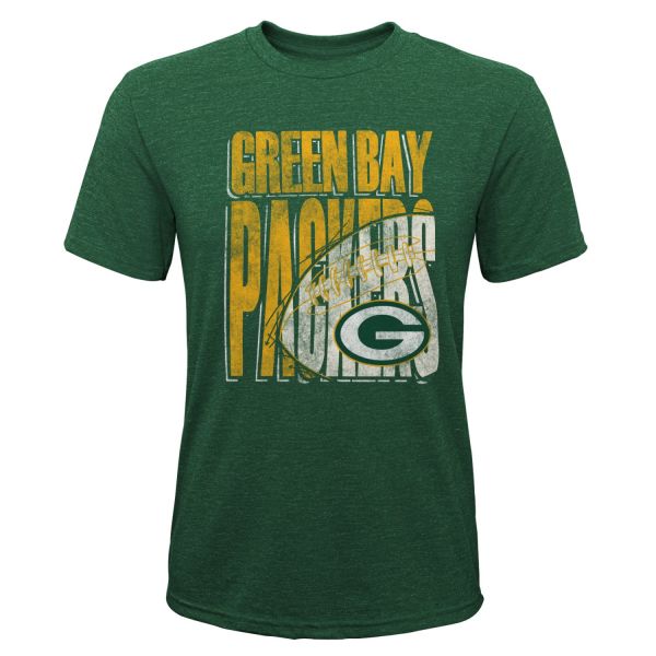 Kinder NFL Tri-Blend Shirt - SCORE Green Bay Packers