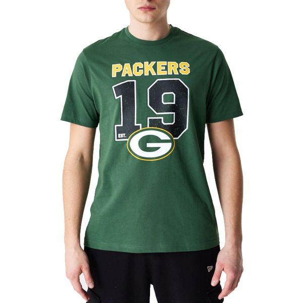 New Era NFL Shirt - DISTRESSED Green Bay Packers celtic
