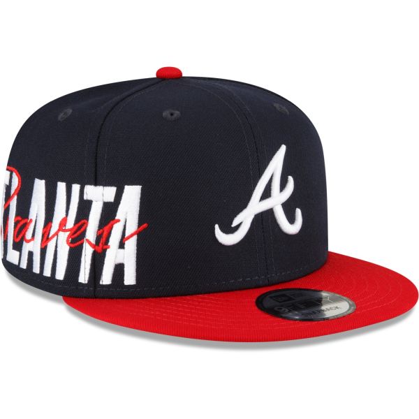 New Era 9Fifty Snapback Cap - SIDEFONT Atlanta Braves
