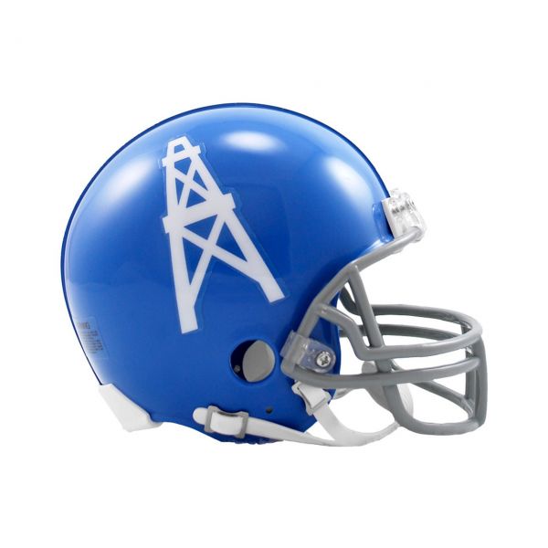 Riddell VSR4 Mini Football Helm - NFL Houston Oilers 1960-62