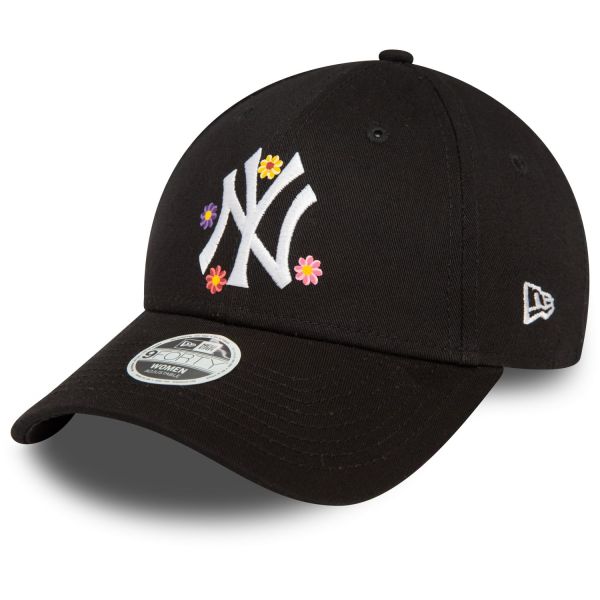 New Era 9Forty Femme Cap - FLOWER New York Yankees noir