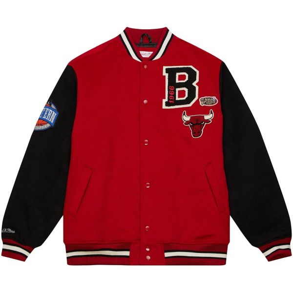 M&N Legacy Varsity Wool Jacke - NBA Chicago Bulls