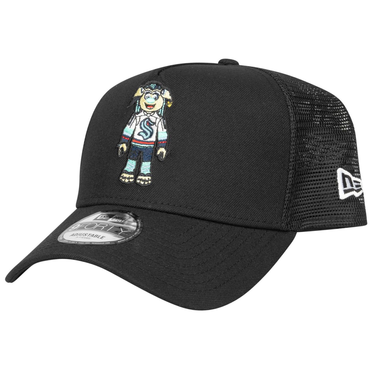 New Era Mesh Trucker Cap - MASCOT Seattle Kraken Buoy