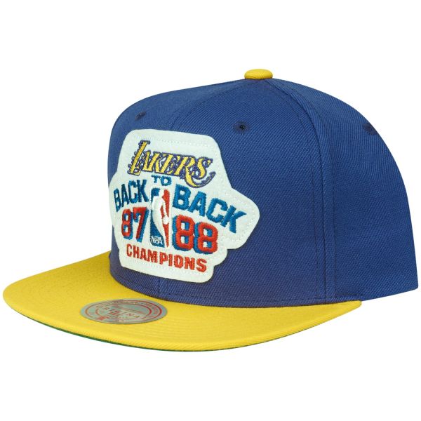 Mitchell & Ness Snapback Cap - Los Angeles Lakers 1987/88