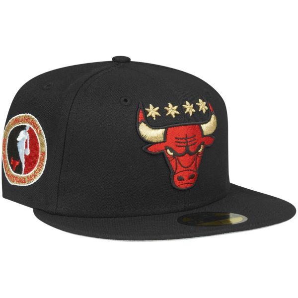 New Era 59Fifty Fitted Cap - STARS Chicago Bulls noir