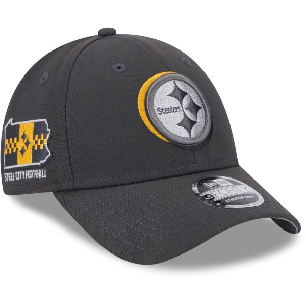 New Era 9Forty Stretch Cap 2024 DRAFT Pittsburgh Steelers