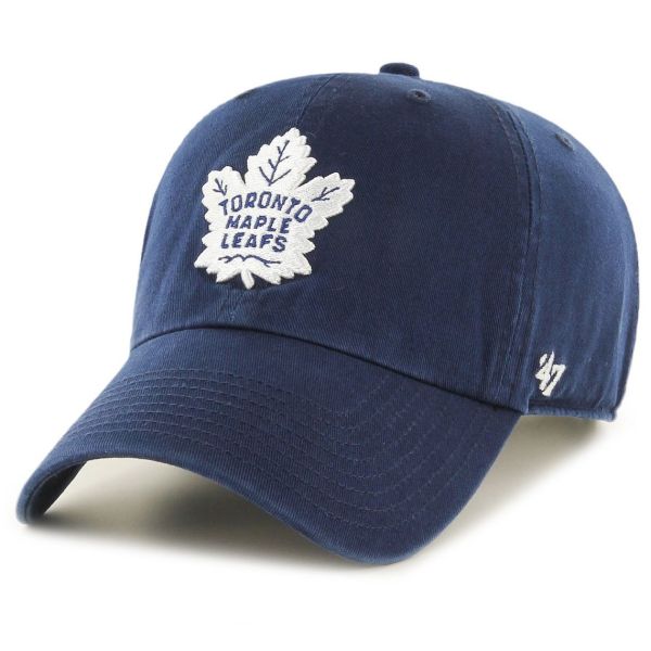 47 Brand Adjustable Cap - CLEAN UP Toronto Maple Leafs navy