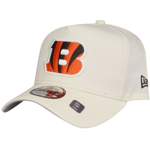 New Era 9Forty A-Frame Cap - Cincinnati Bengals chrome white