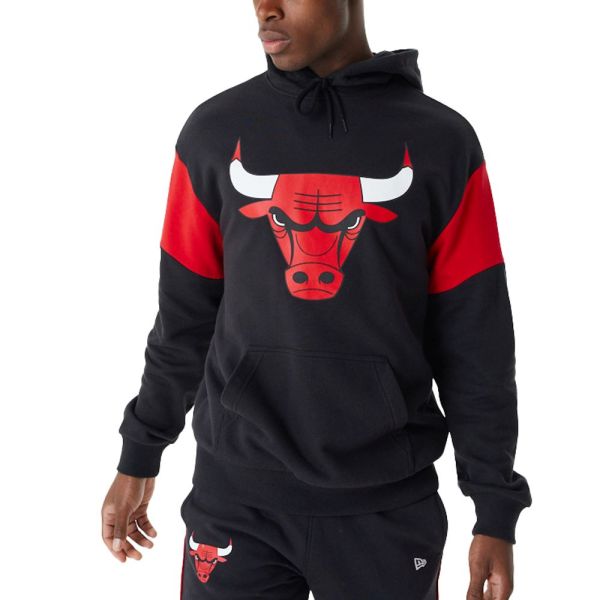 New Era Oversized Hoody - COLORBLOCK Chicago Bulls