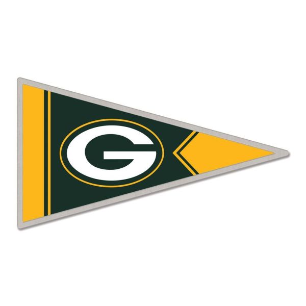 NFL Universal Jewelry Caps PIN Green Bay Packers Pennant