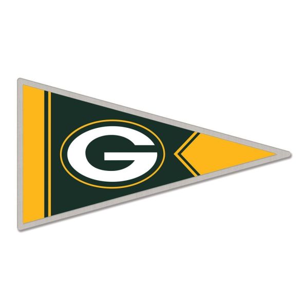 NFL Universal Schmuck Caps PIN Green Bay Packers Wimpel