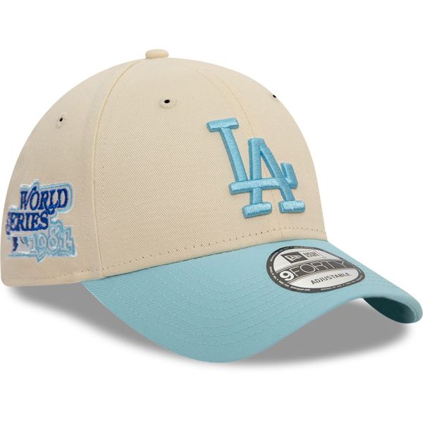 New Era 9Forty Strapback Cap - SIDEPATCH Los Angeles Dodgers