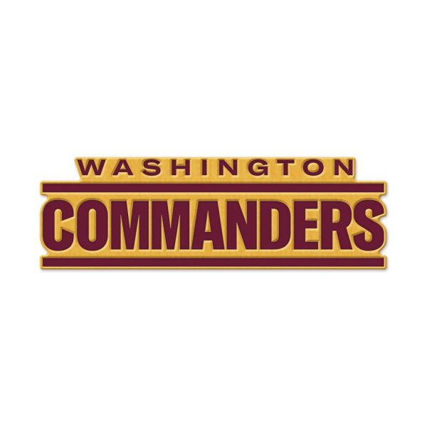 NFL Universal Bijoux Caps PIN Washington Commanders BOLD