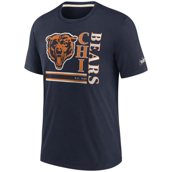 Nike Tri-Blend Retro Shirt - Chicago Bears