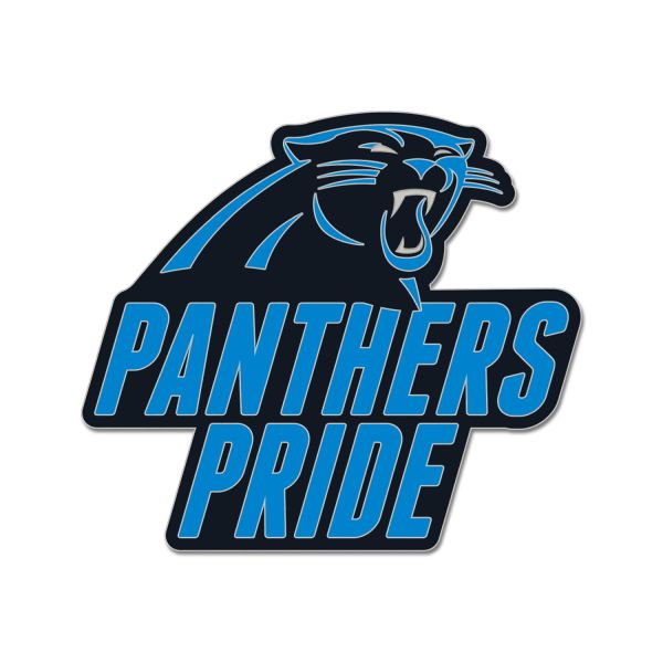 NFL Universal Bijoux Caps PIN Carolina Panthers SLOGAN