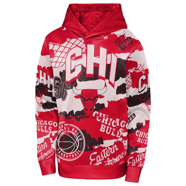 Kids NBA Sublimated Hoody - THE LIMIT Chicago Bulls