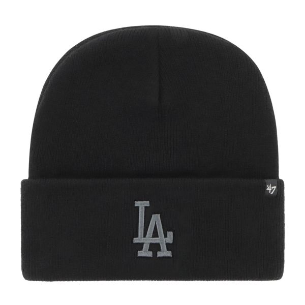 47 Brand Knit Bonnet - HAYMAKER Los Angeles Dodgers noir