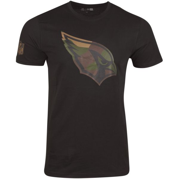 New Era Shirt - NFL Arizona Cardinals schwarz / wood camo