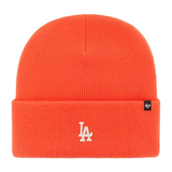 47 Brand Knit Beanie BASE RUNNER Los Angeles Dodgers orange
