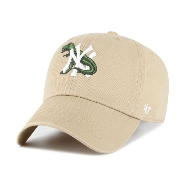 47 Brand Strapback Enfants Cap Dinosaur York Yankees beige