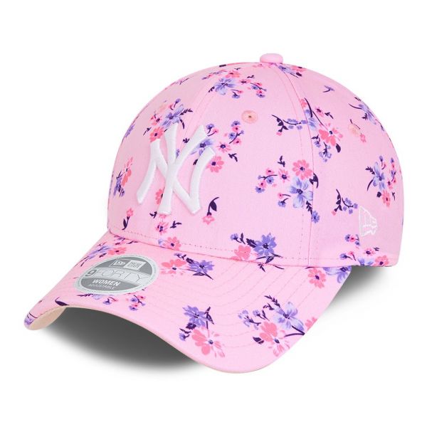 New Era 9Forty Damen Cap - FLORAL New York Yankees rose