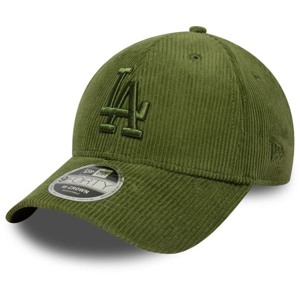 New Era 9Forty M-Crown Cap - CORD Los Angeles Dodgers olive