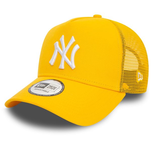 New Era A-Frame Mesh Trucker Cap - New York Yankees jaune
