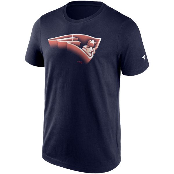 Fanatics NFL Shirt - CHROME LOGO New England Patriots