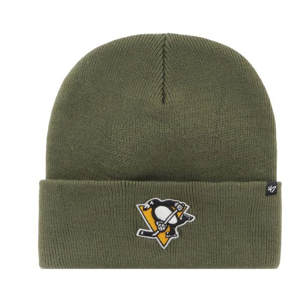 47 Brand Knit Beanie HAYMAKER Pittsburgh Penguins sandalwood