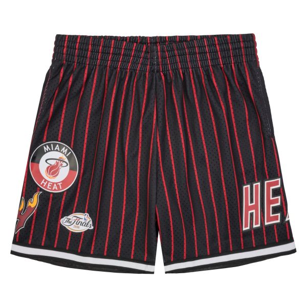 M&N Miami Heat City Collection Basketball Shorts