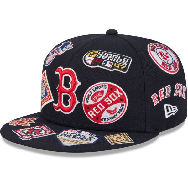 New Era 59Fifty Fitted Cap - PATCHES Boston Red Sox
