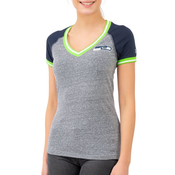 New Era NFL Femme Jersey Top - CONTRAST Seattle Seahawks