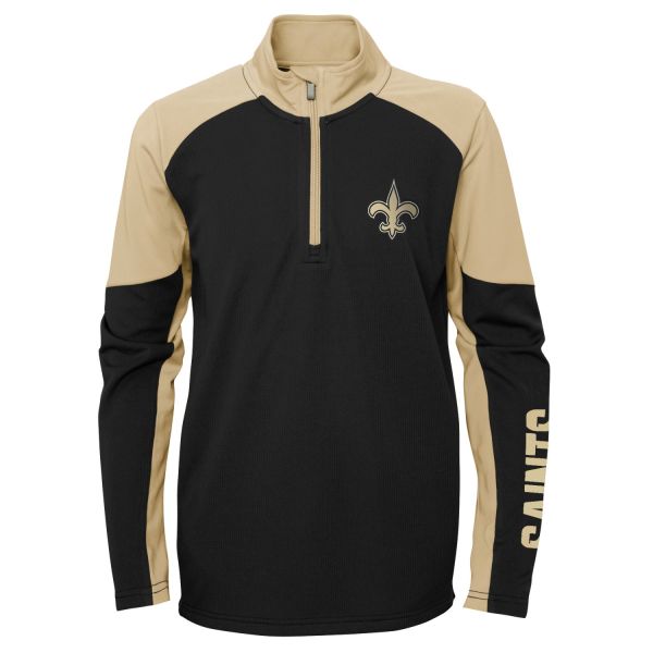 Outerstuff NFL Kids Zip Pullover AUDIBLE New Orleans Saints