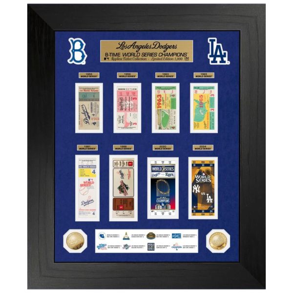 Los Angeles Dodgers World Series Tickets Deluxe Coin Mint