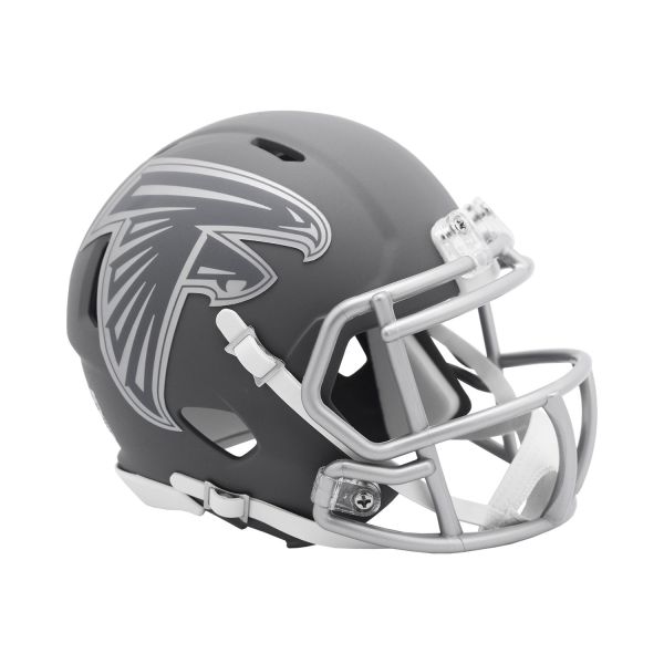Riddell Speed Mini Football Helmet SLATE Atlanta Falcons