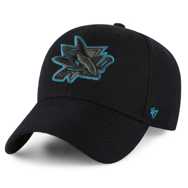 47 Brand Snapback Cap - NHL San Jose Sharks schwarz