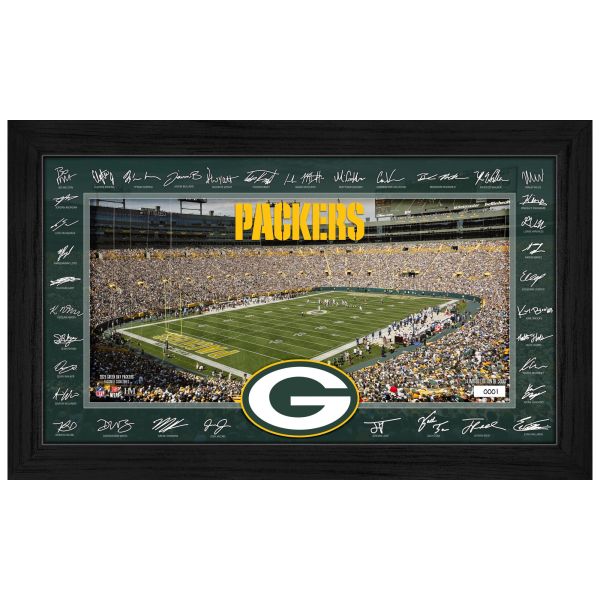 Green Bay Packers 2025 NFL Signature Gridiron Frame