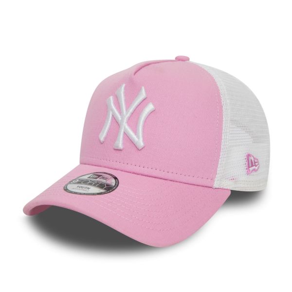 New Era Kids Trucker Cap - New York Yankees pink