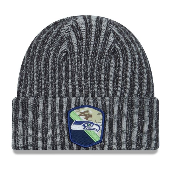 New Era Salute to Service Knit Beanie Seattle Seahawks