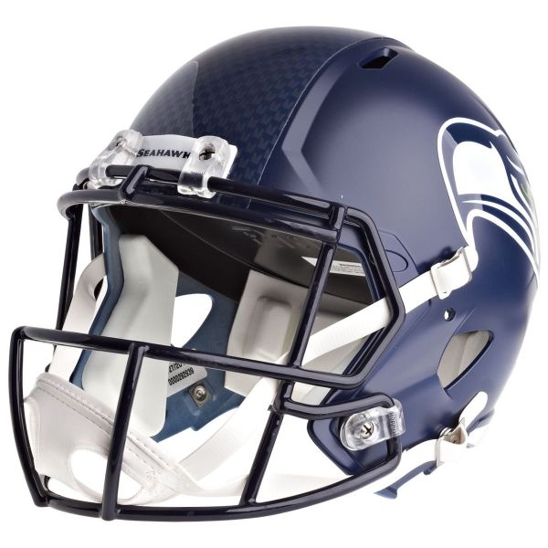 Riddell Speed Replica Football Helm - NFL Seattle Seahawks